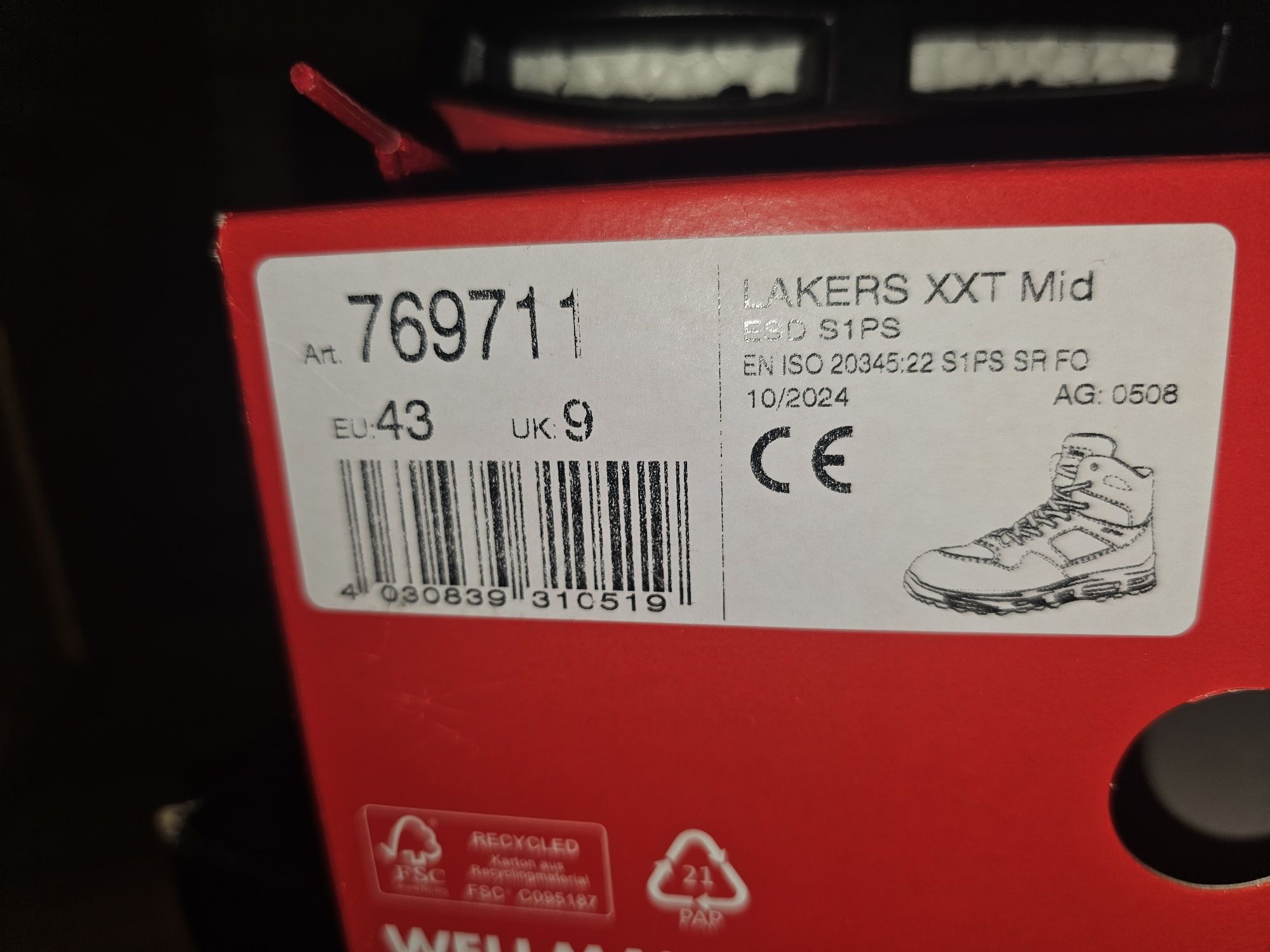 Buty robocze Elten Lakers XXT Mid ESD S1P