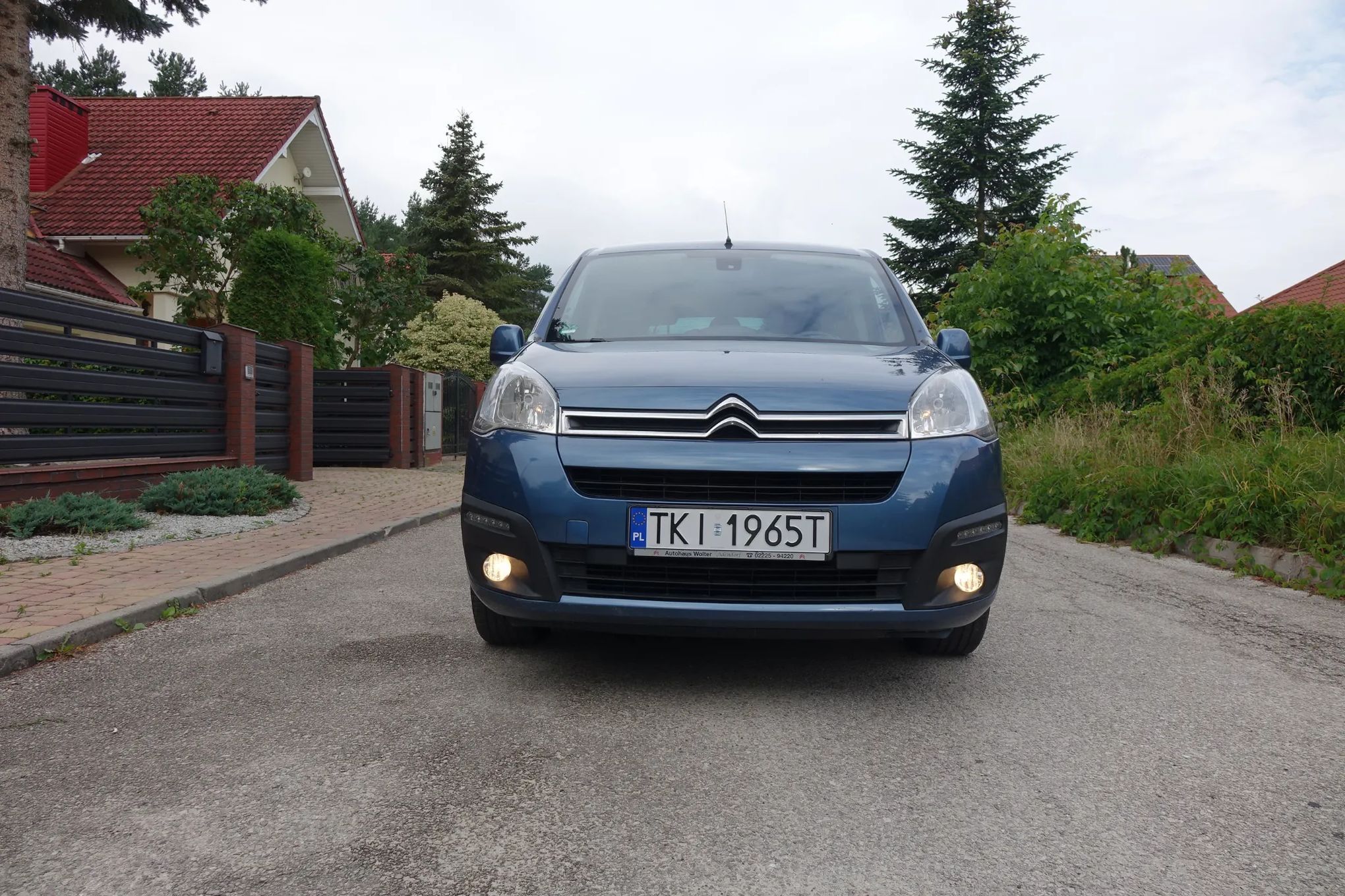 Citroën Berlingo Citroen Berlingo Śliczna Niebieska Perełka Bezwypadkowy