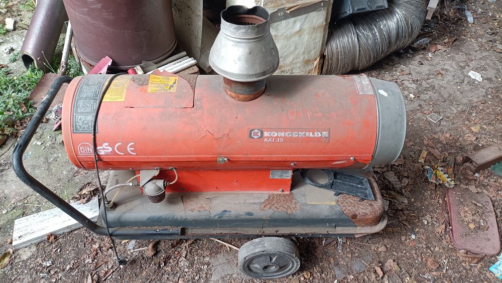 Nagrzewnica spalinowa Kongskilde Kai 35