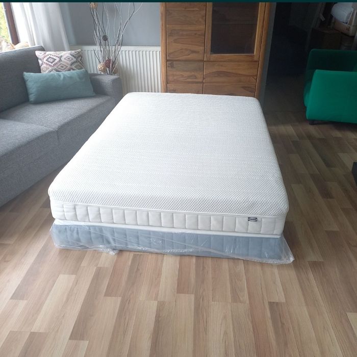 Nowy -40% ceny materac Hybrydowy ANNELAND z Ikea spreżyny+Memory