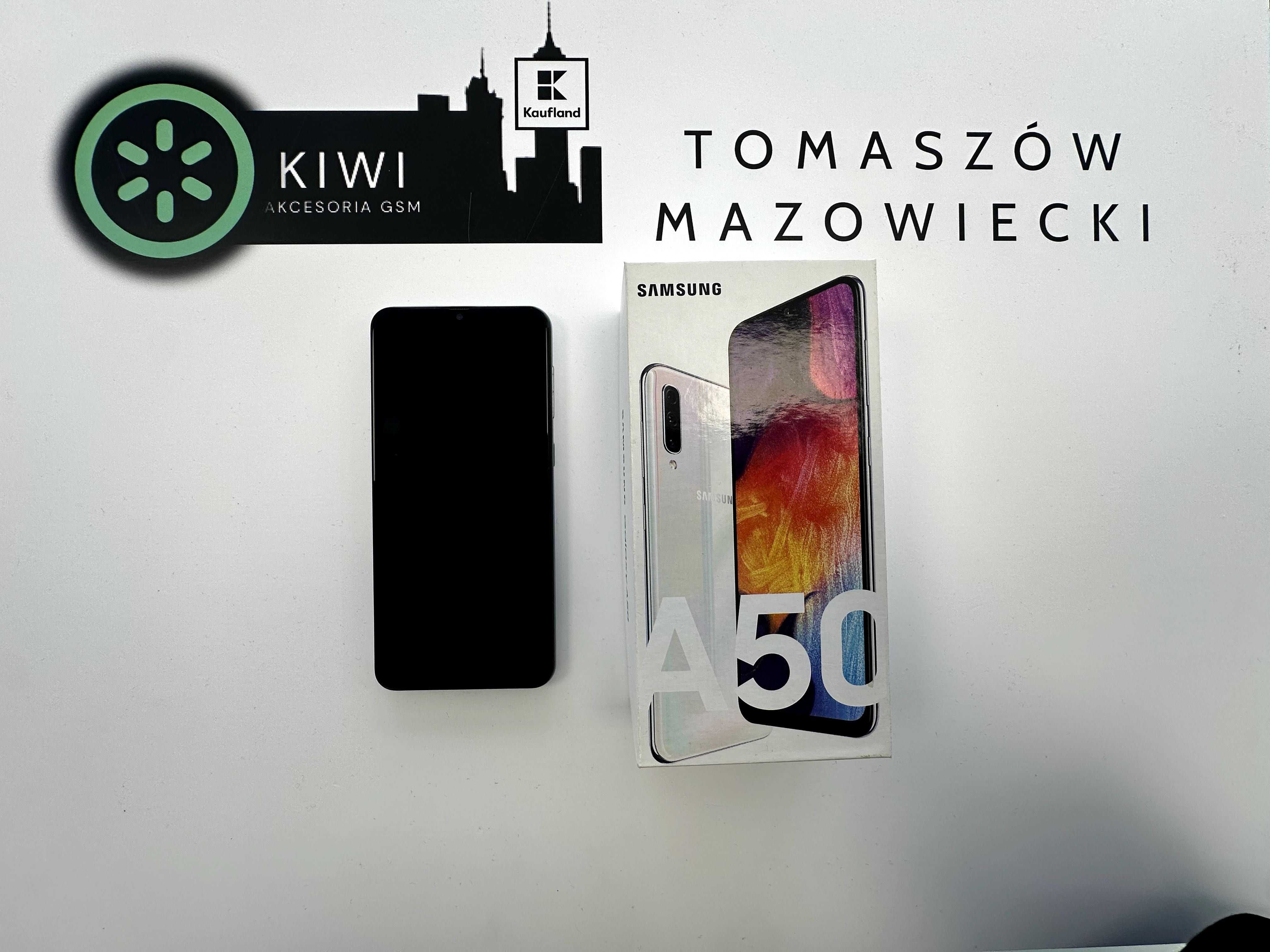 SAMSUNG A50 4GB/128GB White KIWI Sklep Tomaszów Mazowiecki 369 zł