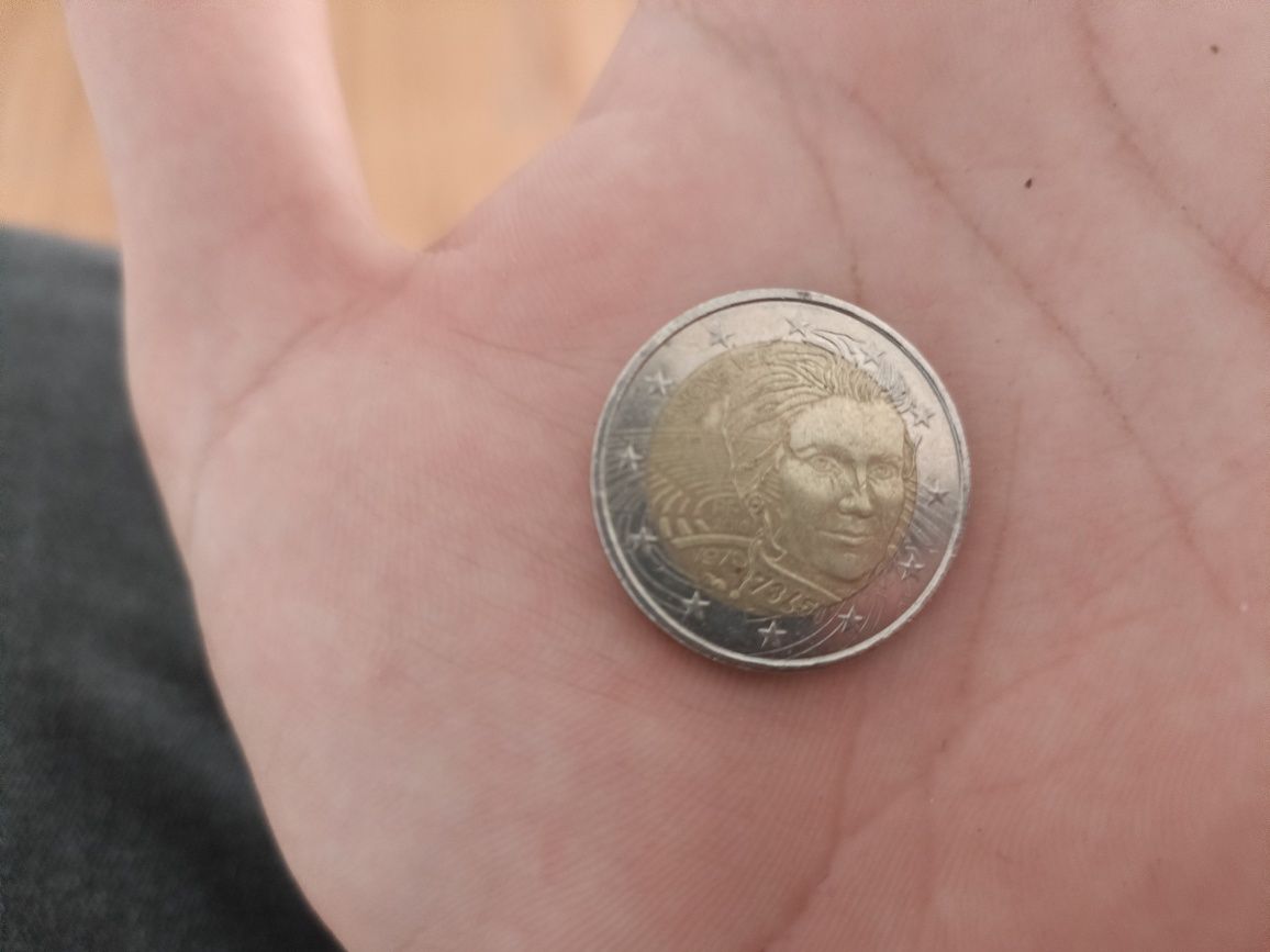 Moeda comemorativa de 2 euros Simone veil