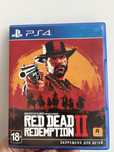 Диск з red dead redemption 2 на ps4