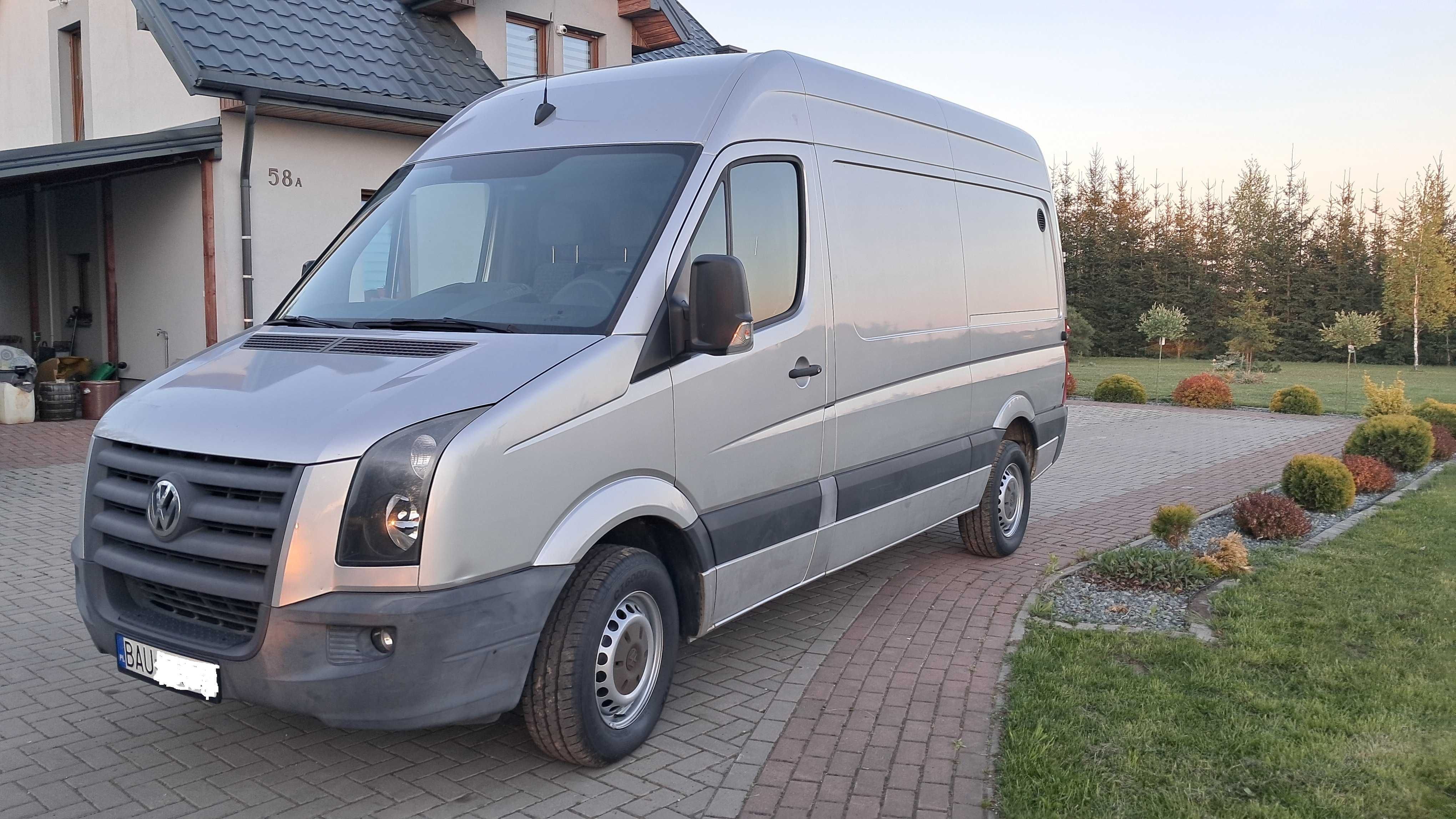 Vw Crafter 2.5 diesel, 2008 Doinwestowany TYLKO 212 tyś KM