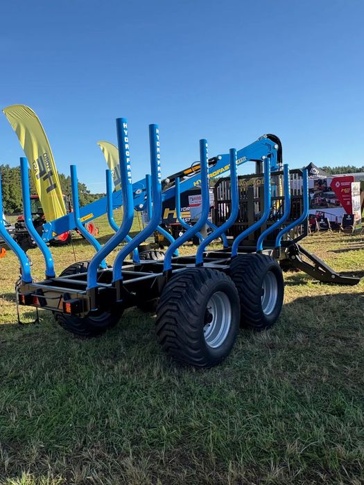 Hydrofast H15  Hydrofast 15 ton przyczepa do zrywki drewna H15