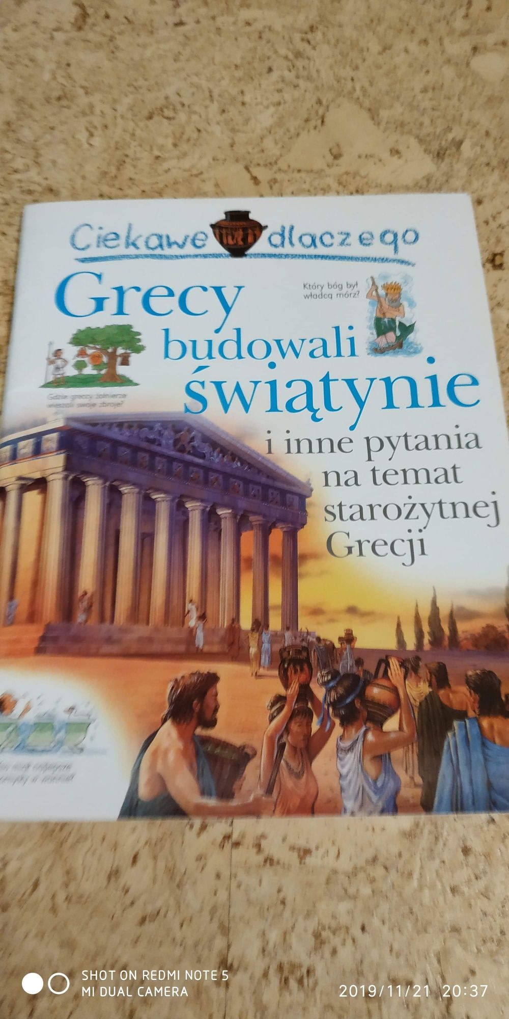 Książki Pokemon, encyklopedia Ziemi, Grecja, Kora, Tymek