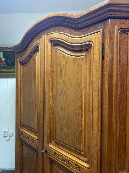 Дубова шафа платтяна дерево шкаф 3681