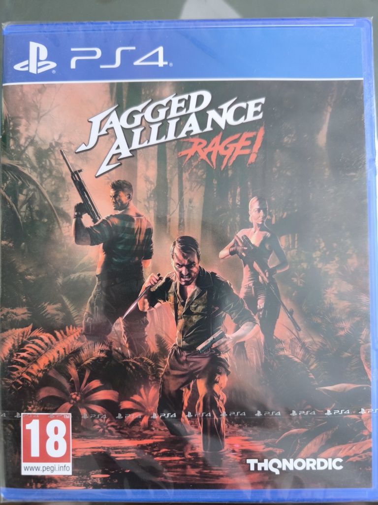 Ps4 Jagged Alliance Rage pl możliwa zamiana nowa w folii