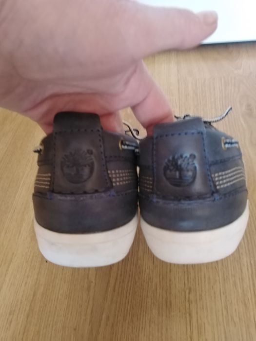 Buty 36 Timberland mokasyny niebieskie żeglarskie trampki