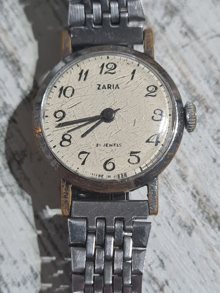 Zegarek mechaniczny radziecki USSR Zaria. Sprawny