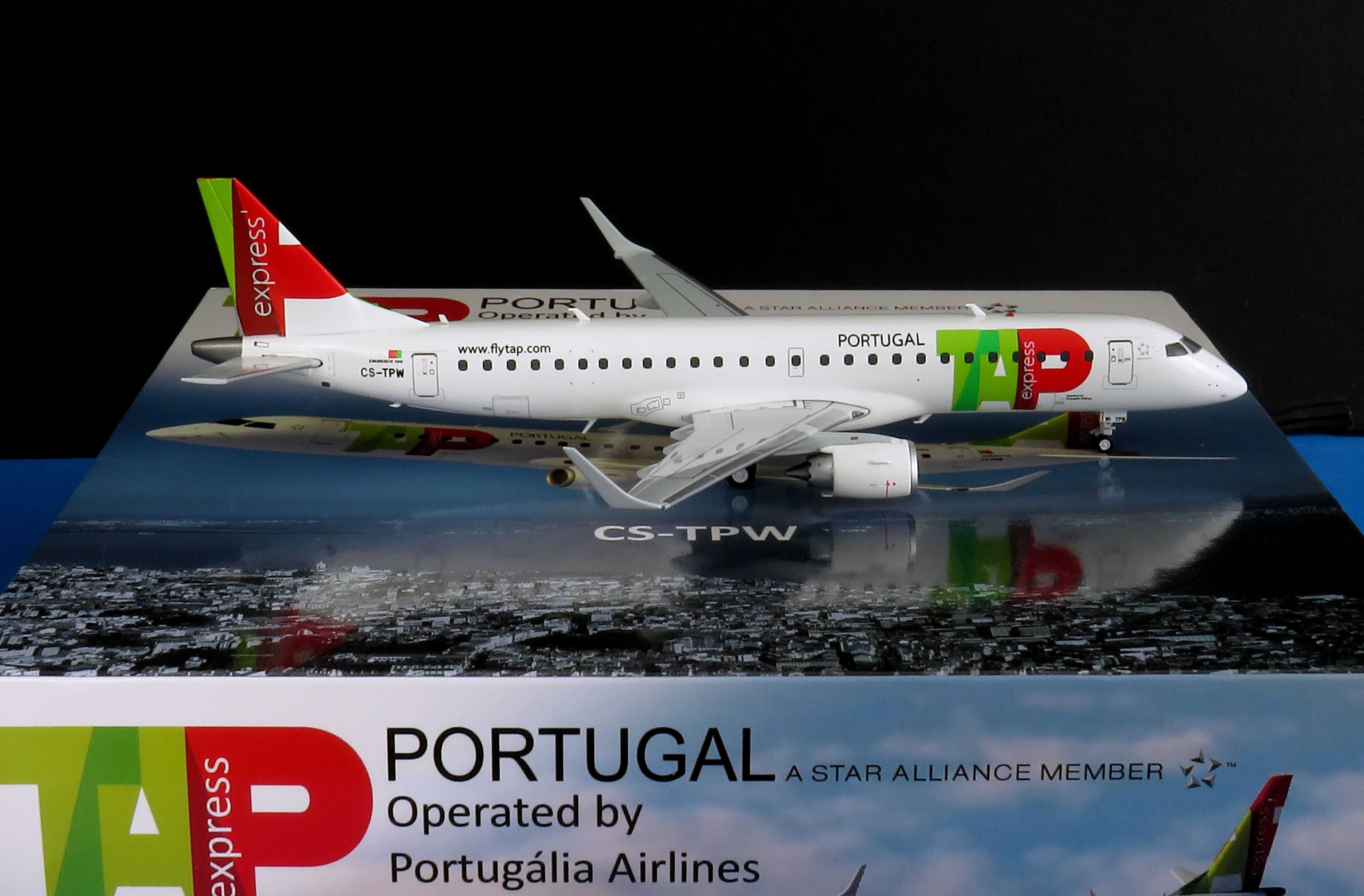 Tap Express EMB-190 escala JC Wings 1/200 super raro