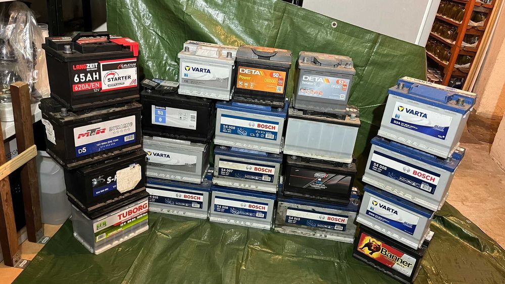 akumulator używany 720A 680A 670A 640A 600A 560A 540A 530A 520A 450A