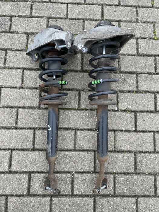 AUDI A6 C6 04- amortyzator lewy prawy KOMPLET sprężyna PRZÓD MC PHERSON 2,7 TDI 3,0 TDI