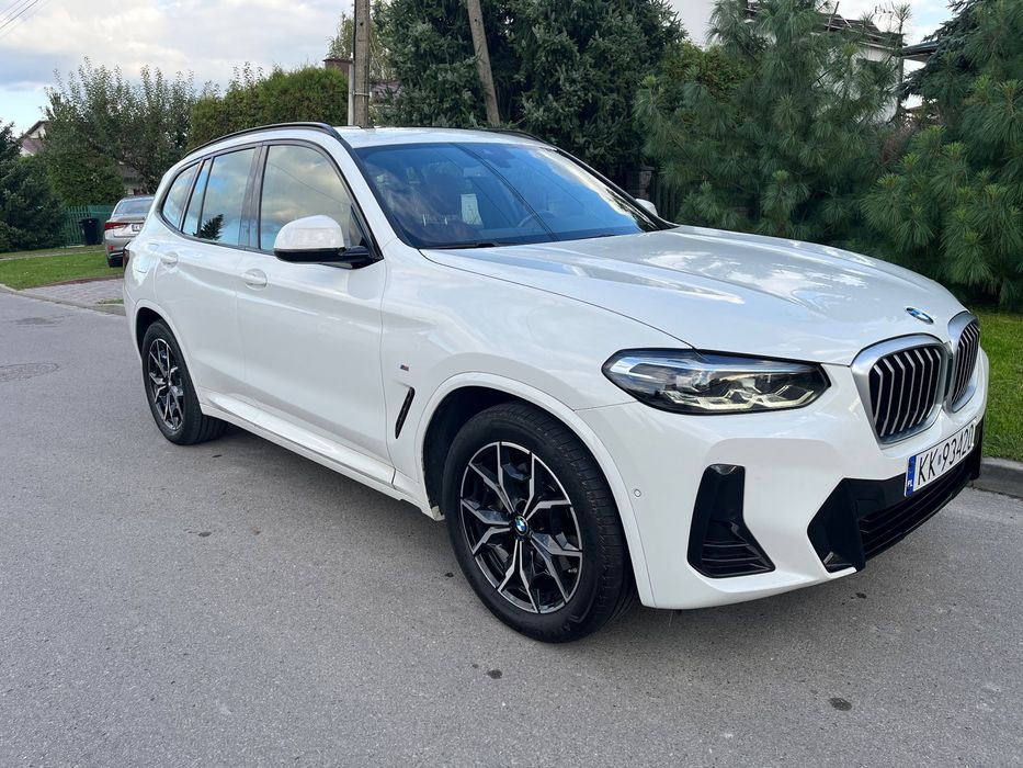 BMW X3 3,0 d MHEV na gwarancji,polski salon,