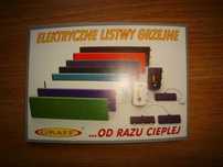 naścienne elektryczne listwy grzewcze  90 watowe tylko od 39 zł