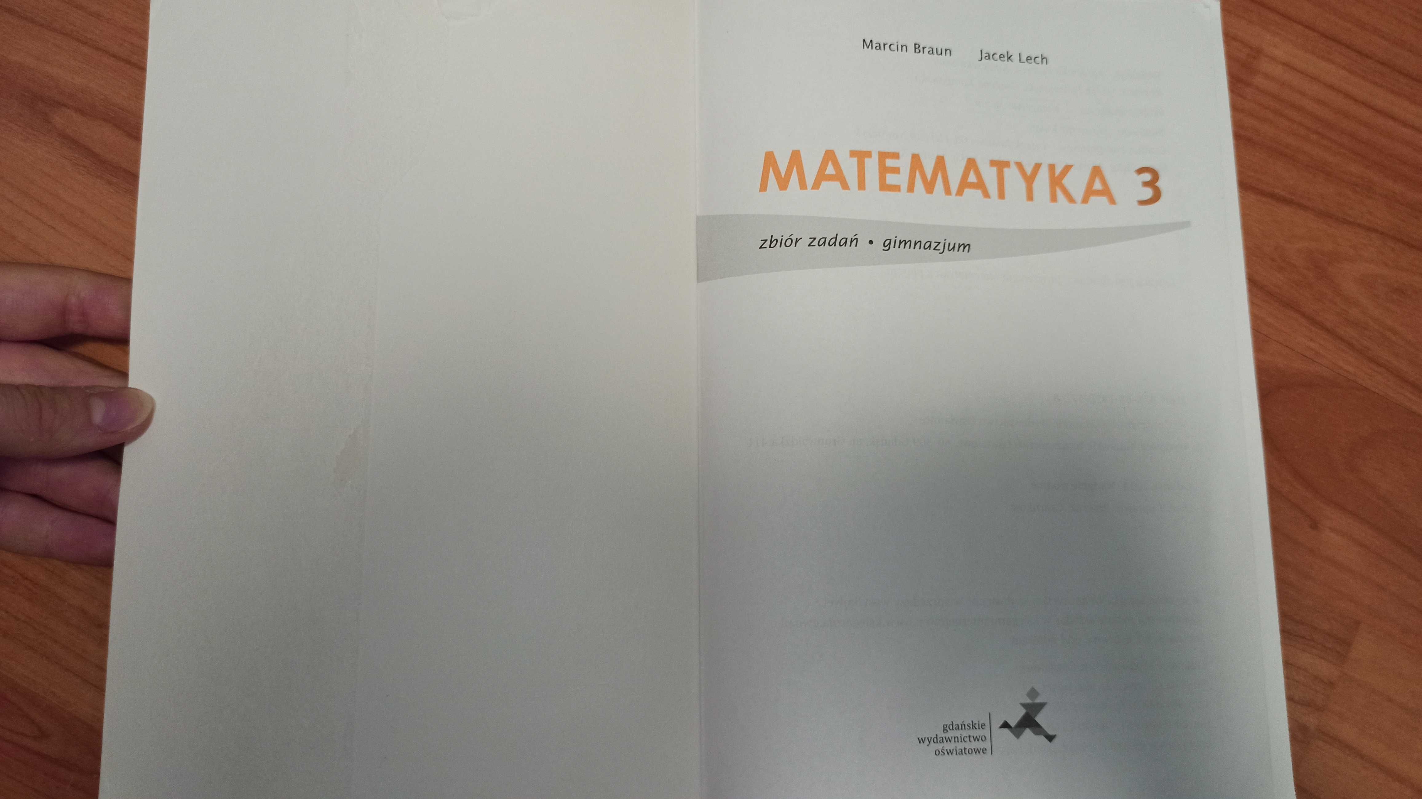 Matematyka 3 zbiór zadań gimnazjum