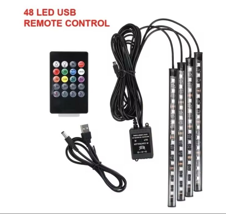 Leds veiculos interior ambiente