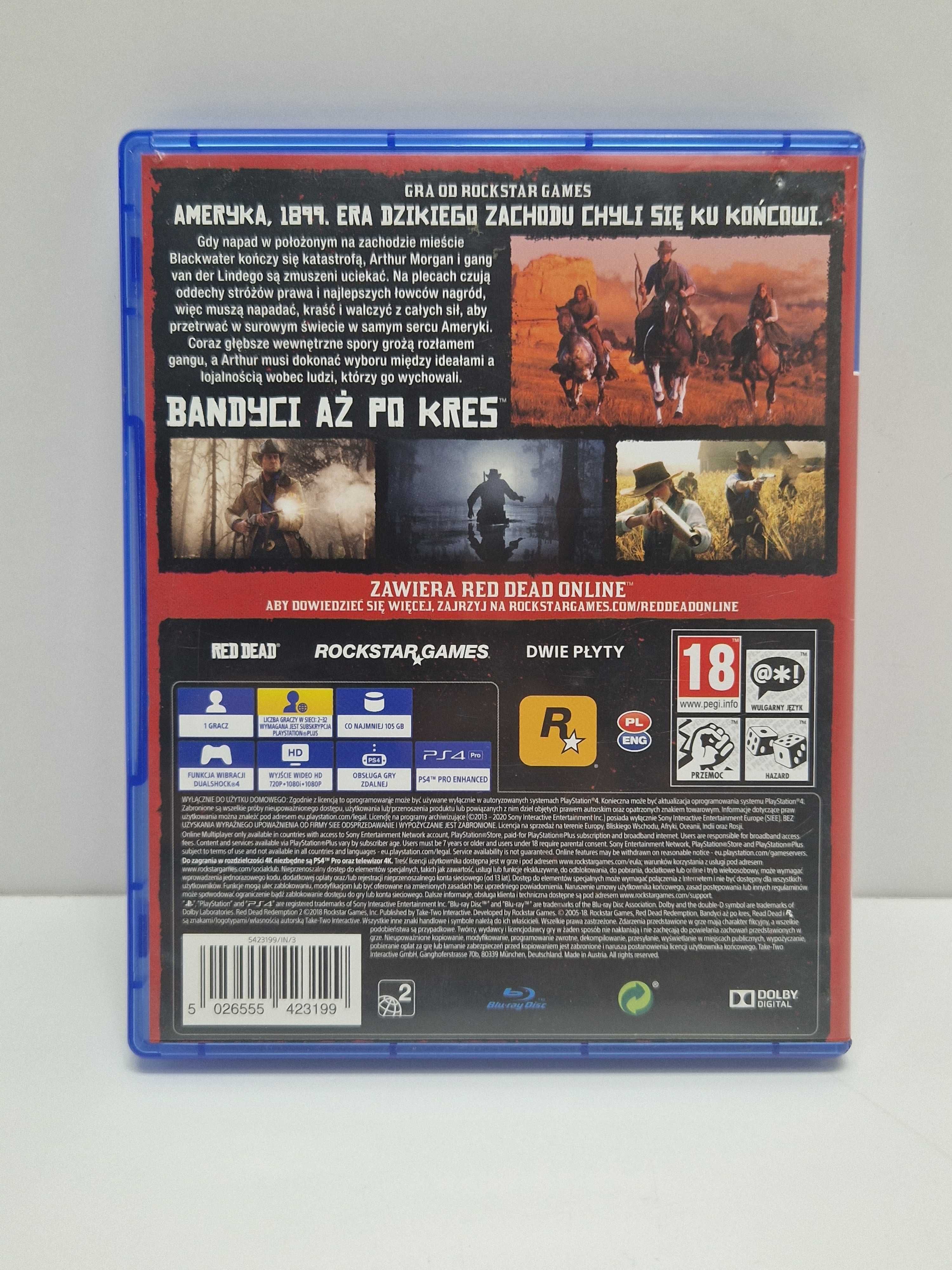 Gra Red Dead Redemption 2 PlayStation 4