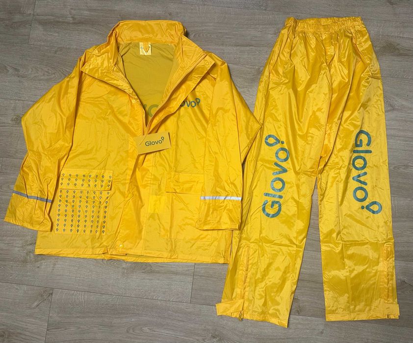 Zestaw Kurtka + Spodnie przeciwdeszczowe GLOVO - dostępne rozmiary M/L