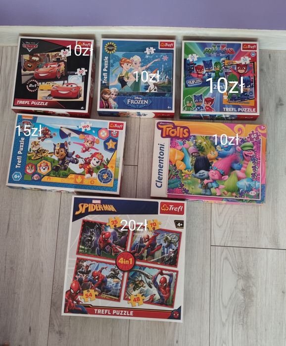 Gry dziecięce i puzzle