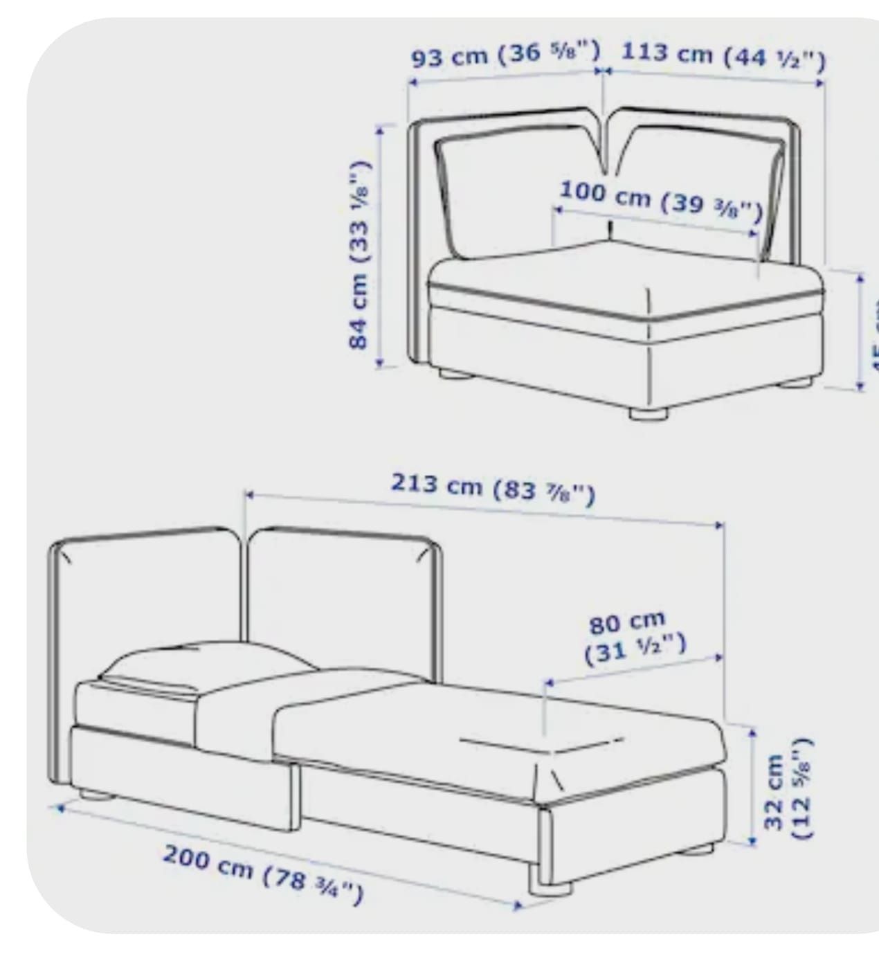 Sprzedam sofę Ikea Vallentuna