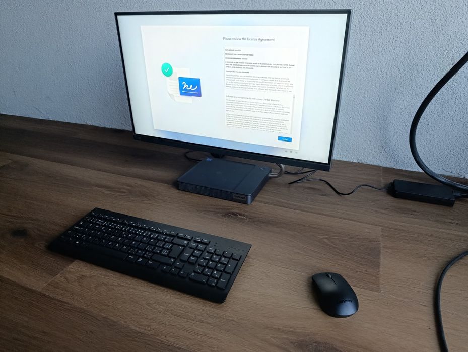 Lenovo Aio ideacenter 27" 2k i5 11gen
