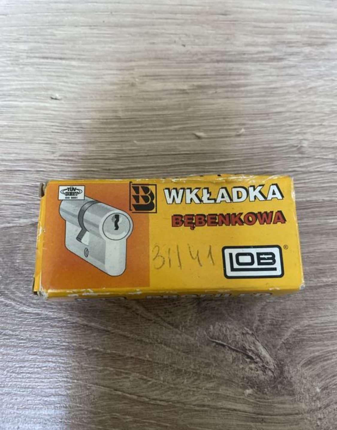 Wkładka bębnowa do drzwi zamek firmy ob