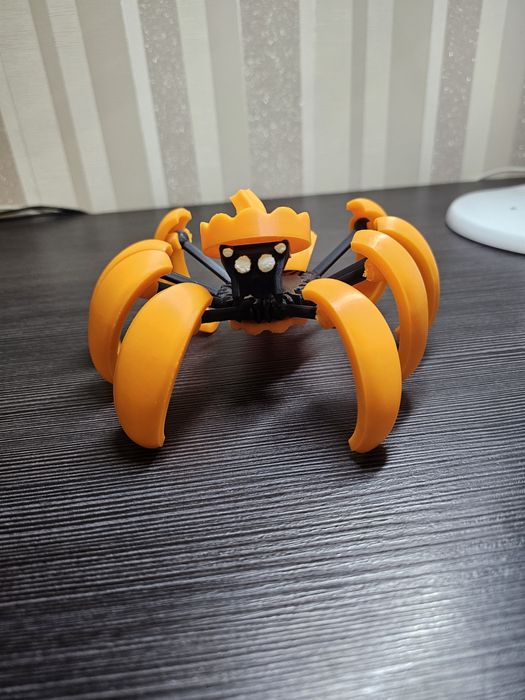 3D Павук-Трансформер | Хелловінський декор / іграшка. Нalloween