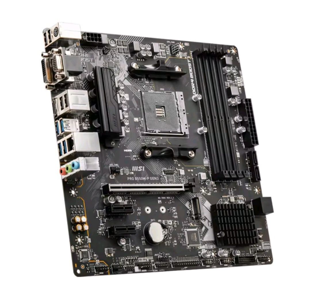 Материнська плата MSI PRO B550M-P GEN 3. Socket AM4
