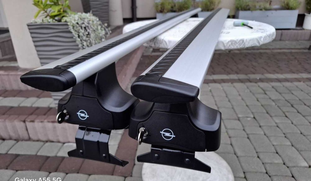 Nowy Oryginalny Bagażnik Dachowy Opel Crossland Relingi Thule WingBar