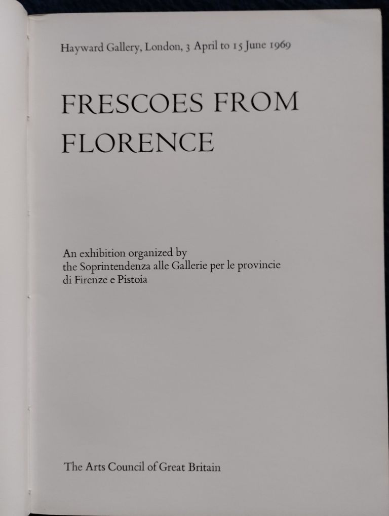 Frescoes from Florence.