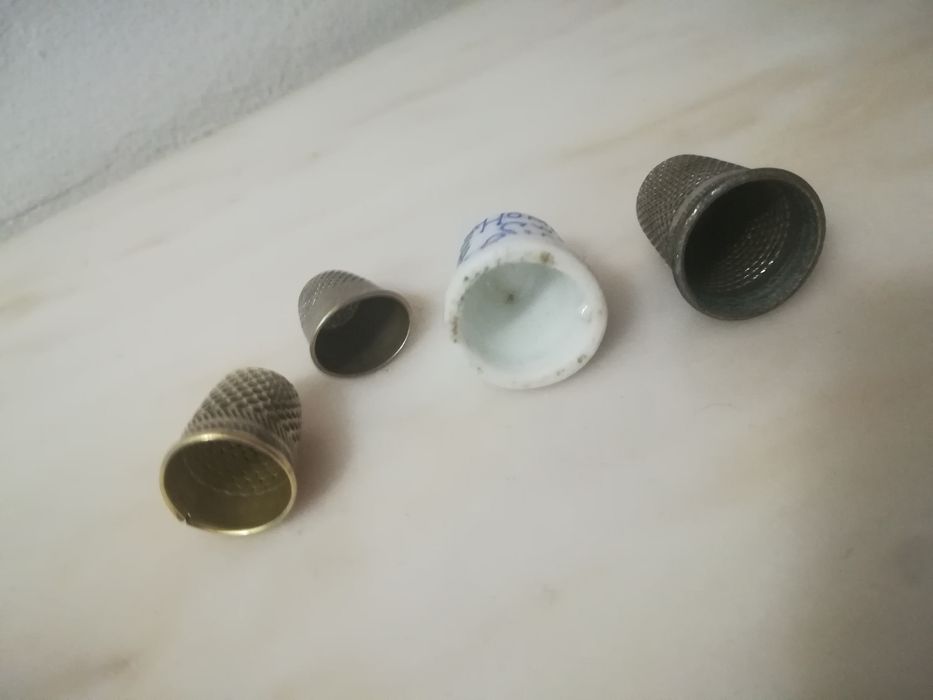 Dedais antigos lote de 4