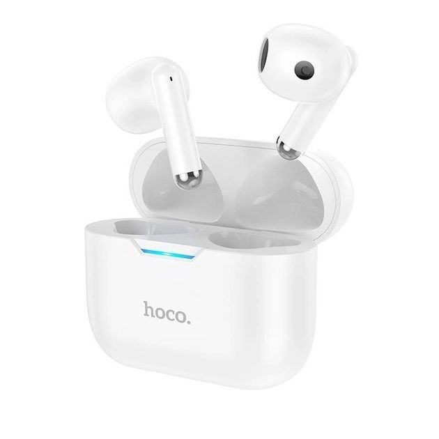 Наушники Hoco EQ1 Music guide true wireless BT headset White