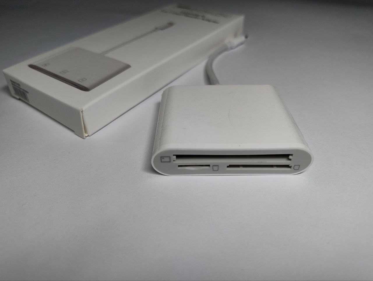 Адаптер OTG переходник картридер iPhone Type-C Lightning AUX SD TF CF