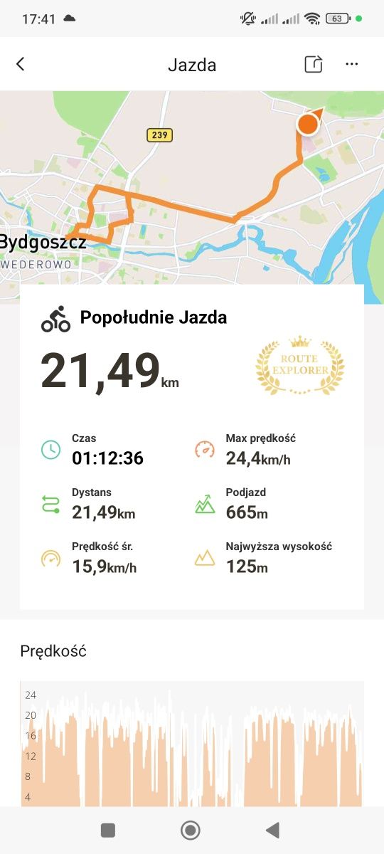 Rower miejski elektryczny ENGWIE T14 - Polecam