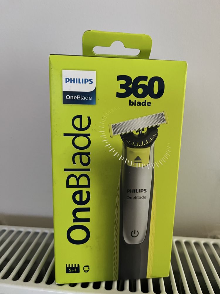 Maszynka PHILIPS One Blade 360 Face - 5w1 - nowa, zaplombowana