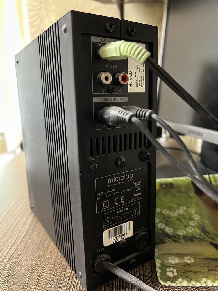 Акустична система Microlab A-6201 Black