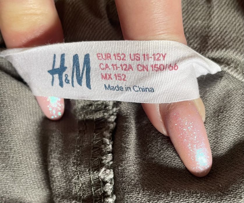 Spodenki dzinsowe dziewczęce. H&M