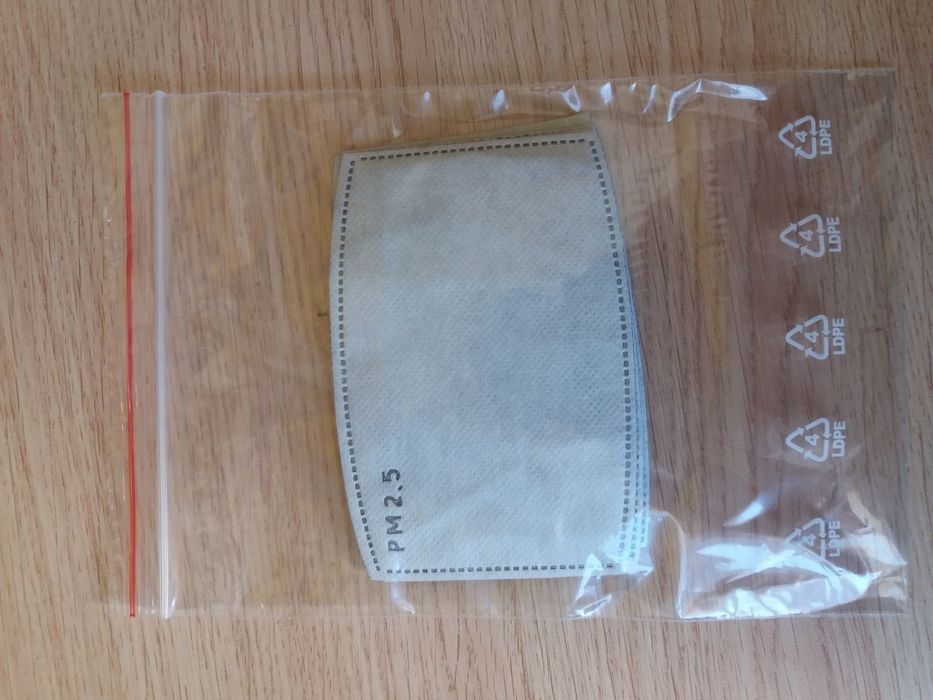 Filtry do maseczki N95 PM 2.5 - 10szt