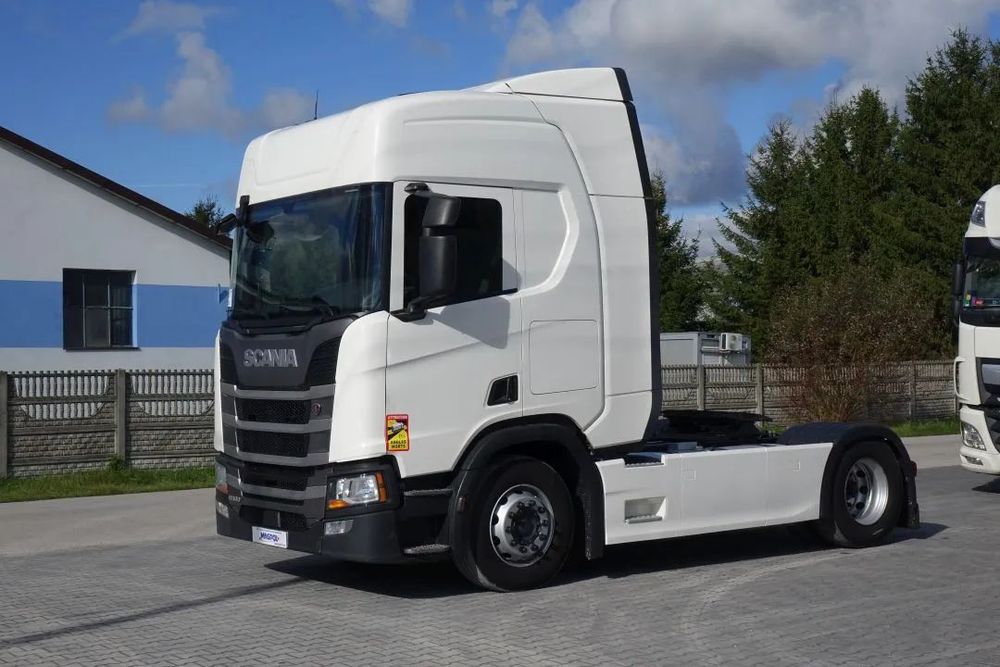 Scania R500 NGS / EURO 6 / STANDARD / AUTOMAT / RETARDER / 2 ZBIORNIKI / KLIMATYZACJA POSTOJOWA / LODÓWKA  Sprowadzona / Serwisowana