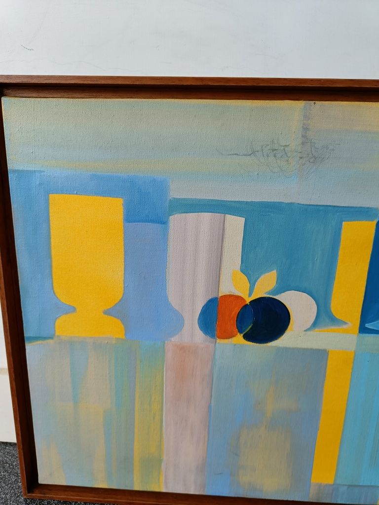 Quadro a óleo frutas