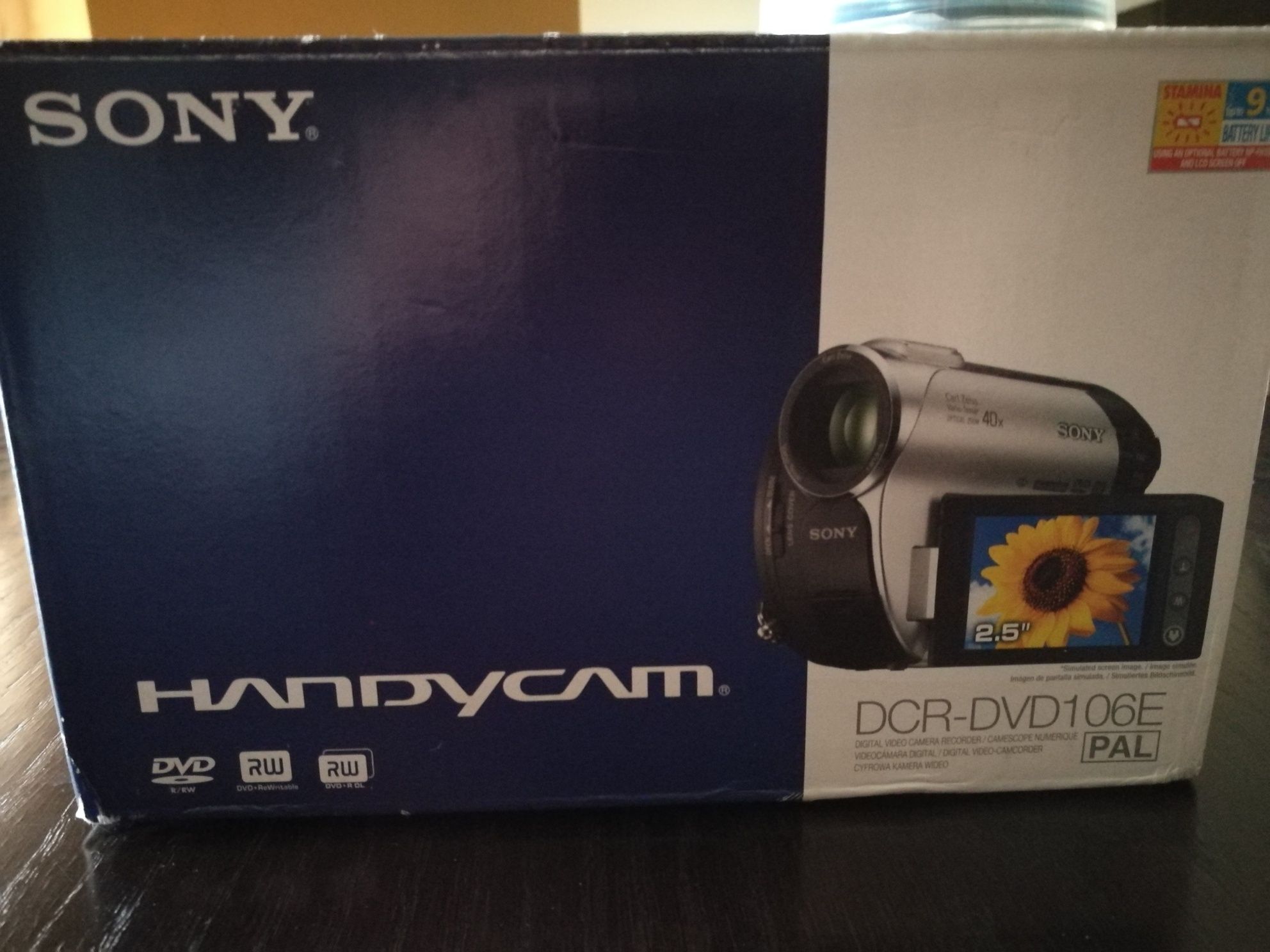 Câmara de filmar - Handycam Sony