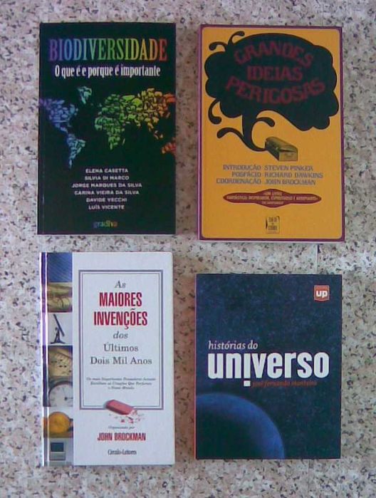 Livros Divulgação Científica