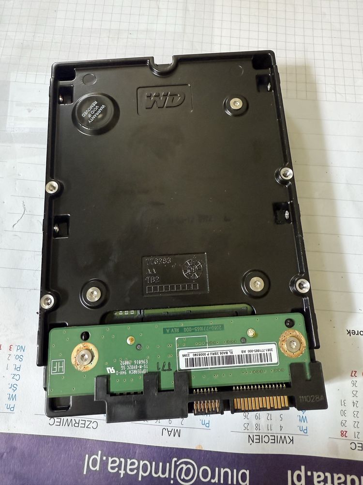 Dysk twardy western digital 1T