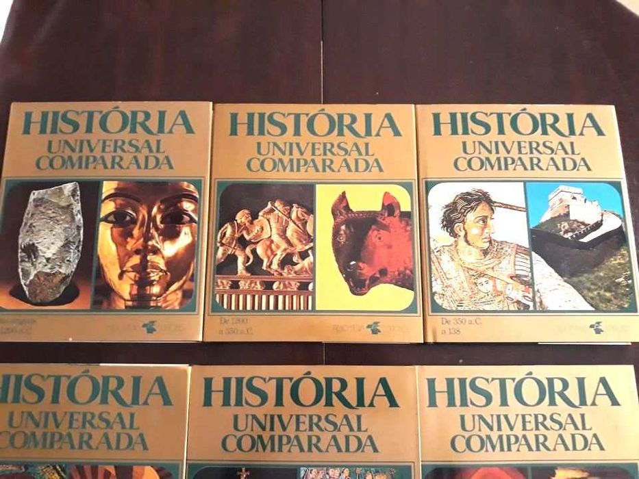 História Universal Comparada: 8 Vols, Resomnia Editores 1987