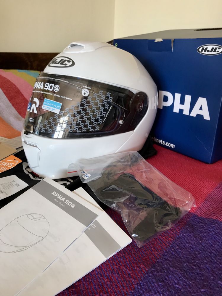 Kask szczękowy HJC RPHA 90s rozm. S, niska waga, stan bdb