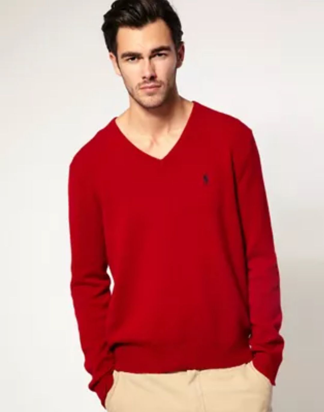 Sweter Polo RALPH LAUREN merino wool