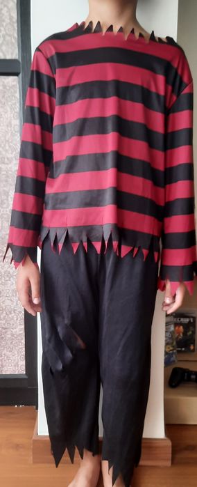 Fato do Freddy kruguer Halloween 7/9 anos