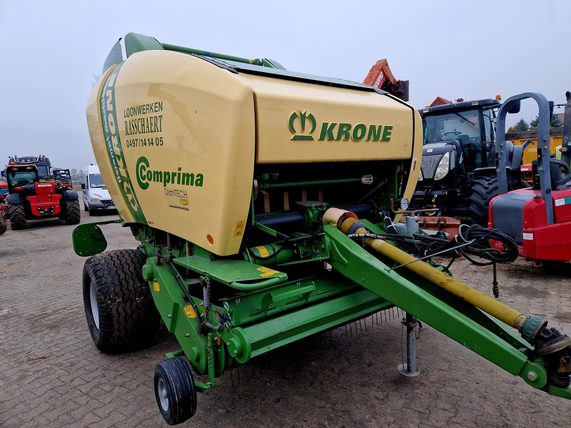 Krone Comprima V 150 XC 2012 Super Stan rotor noże siatka Orginał