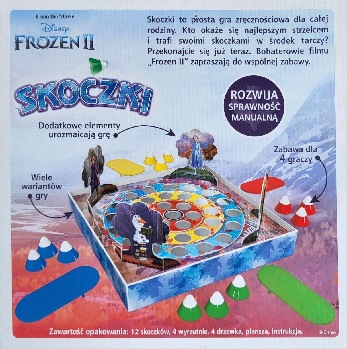 Gra Skoczki Frozen II firmy Trefl